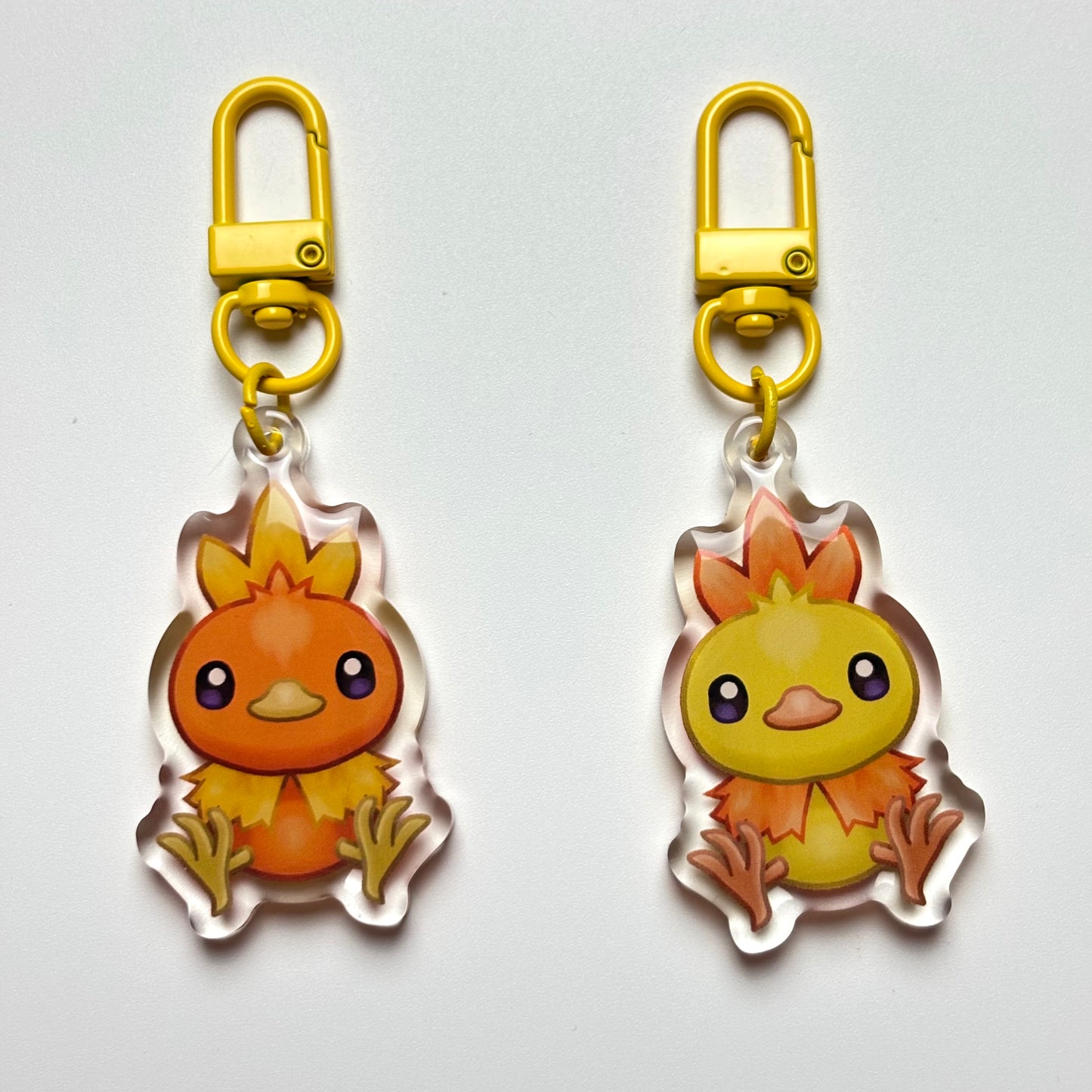 Double Sided Acrylic Charm Keychains