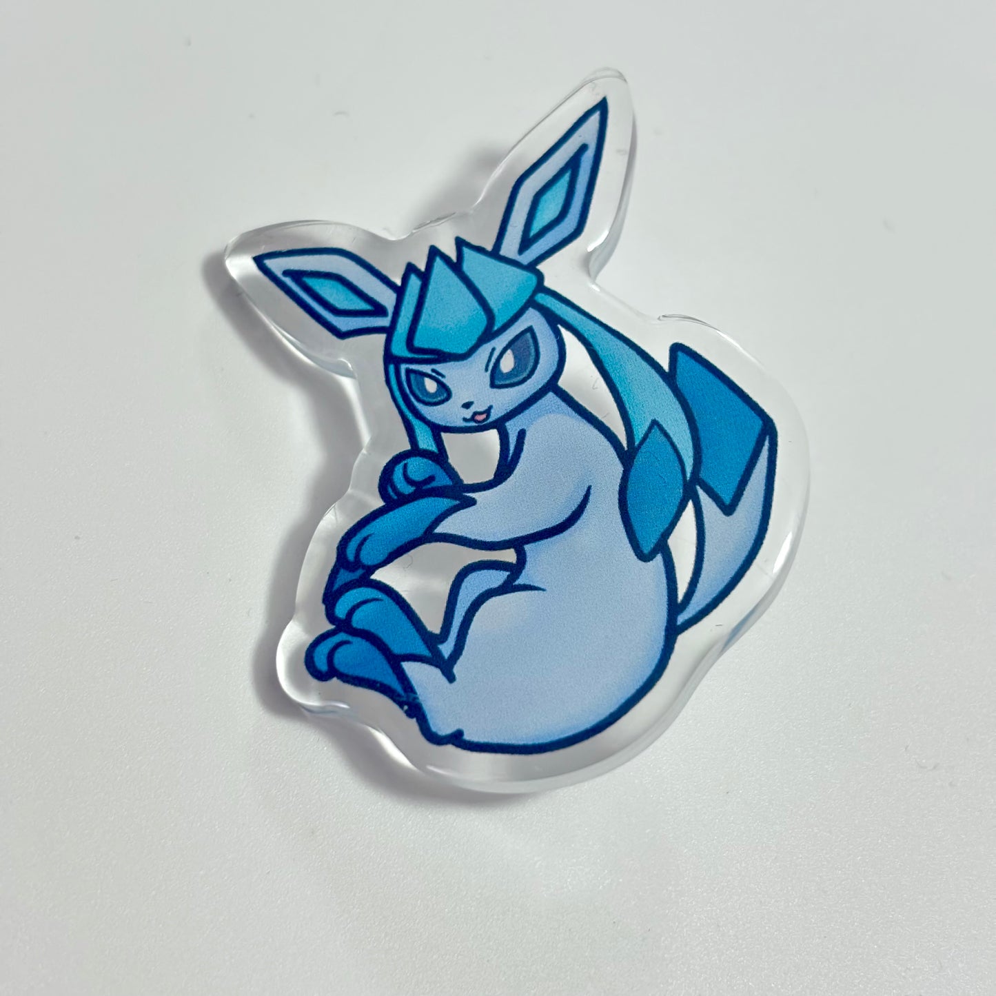 Ice Type Evolution Acrylic Pin