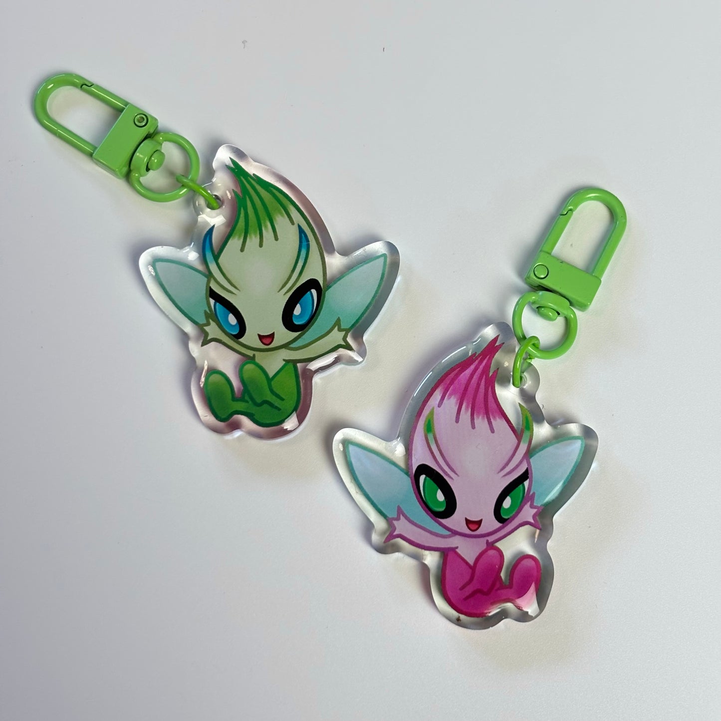Double Sided Acrylic Charm Keychains