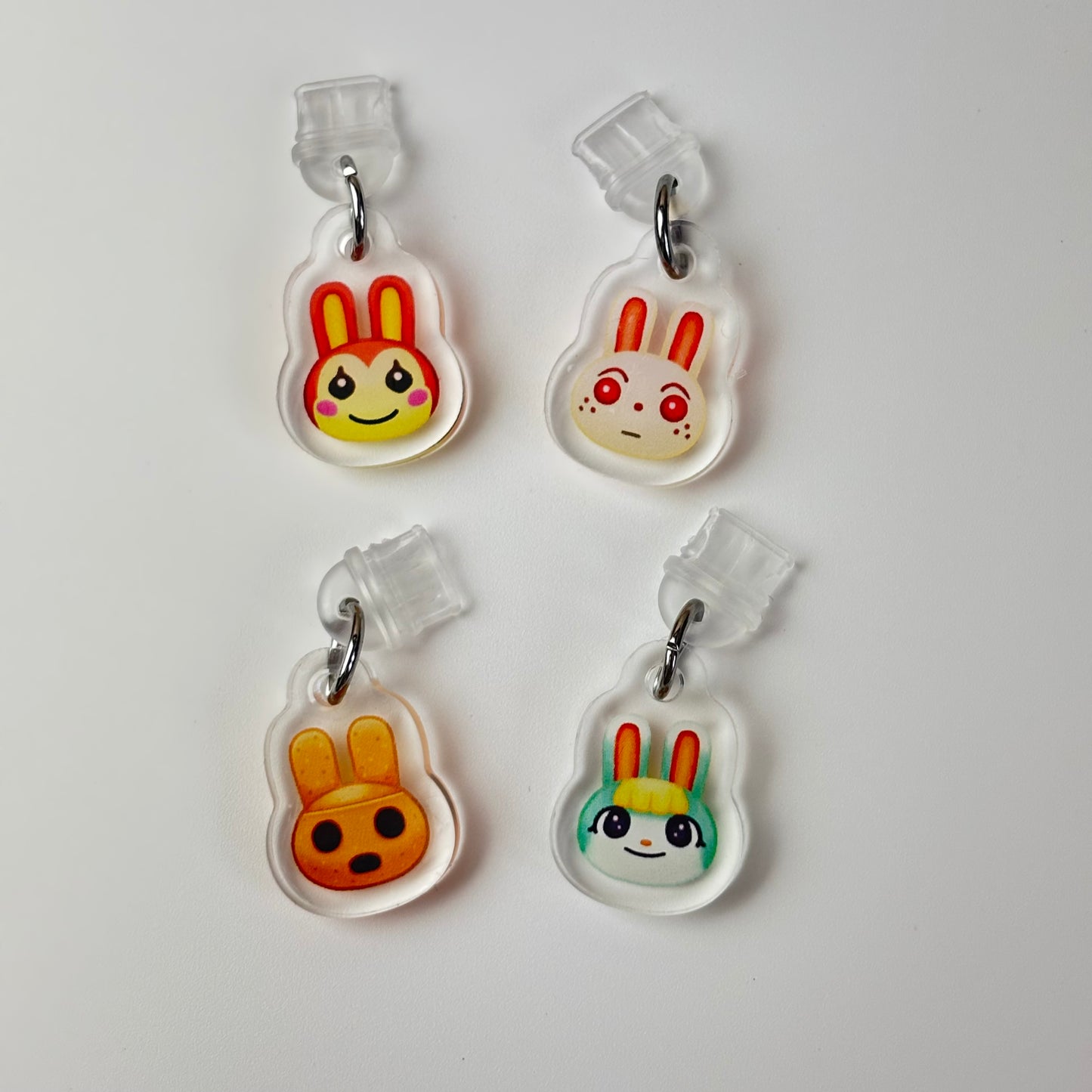 Bunny Rabbit Villager Phone Charms