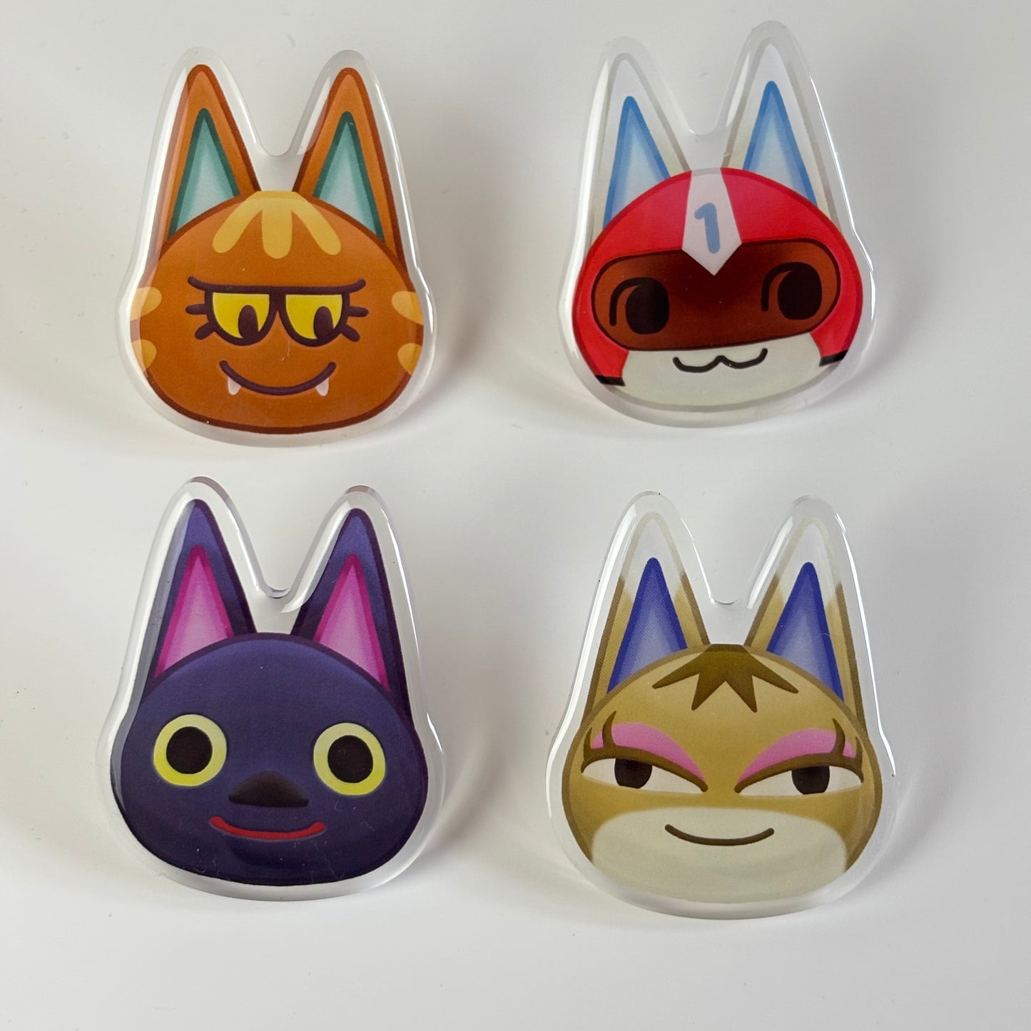 Cat Villager Acrylic Pins Blind Bag