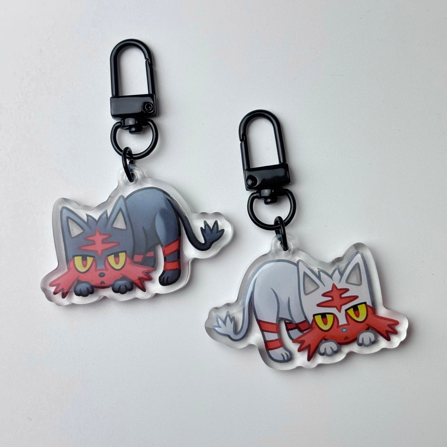 Double Sided Acrylic Charm Keychains