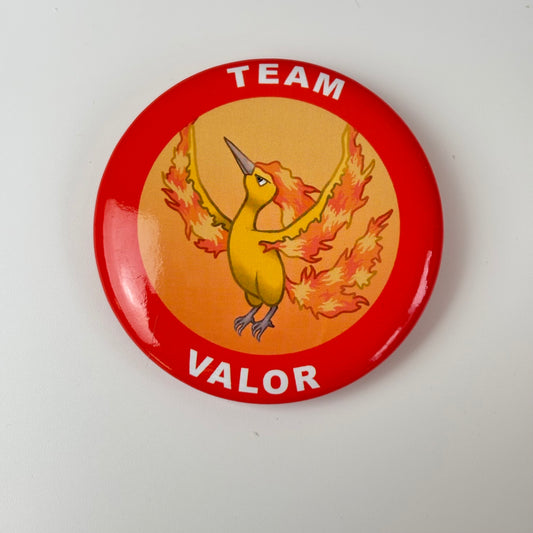 Go Team Pin Button Badges