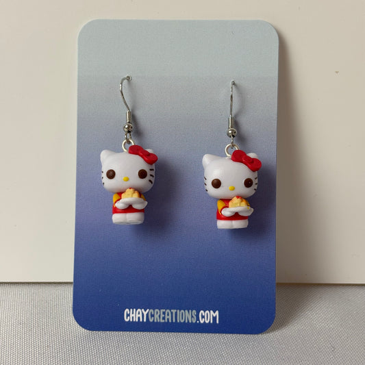 Hello Kitty with Cake Funko Pop Earrings