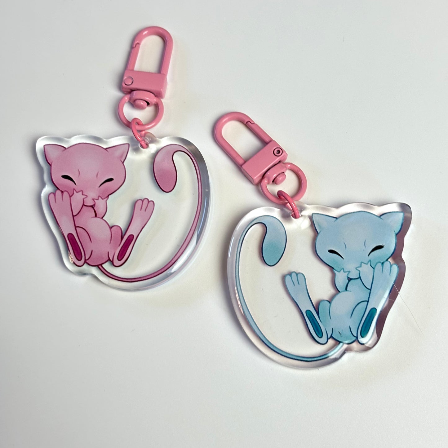 Double Sided Acrylic Charm Keychains