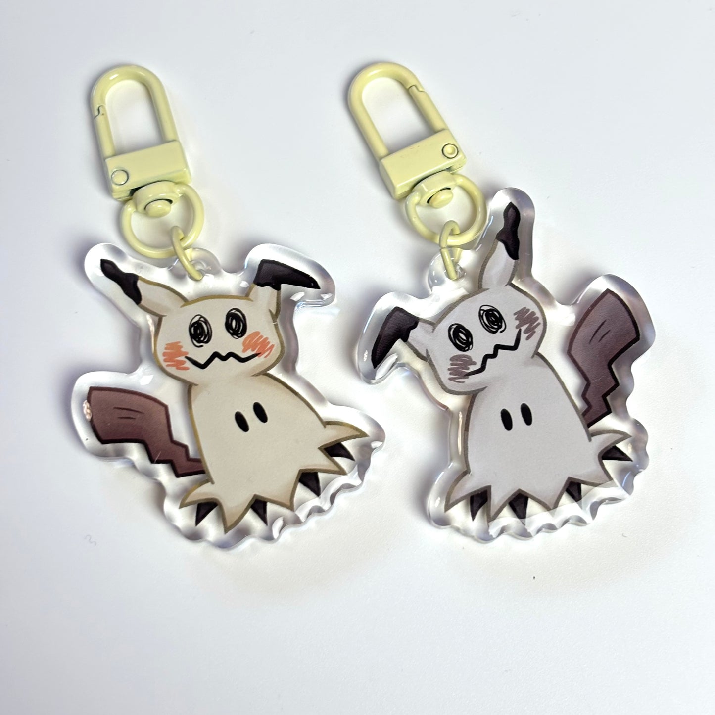 Double Sided Acrylic Charm Keychains