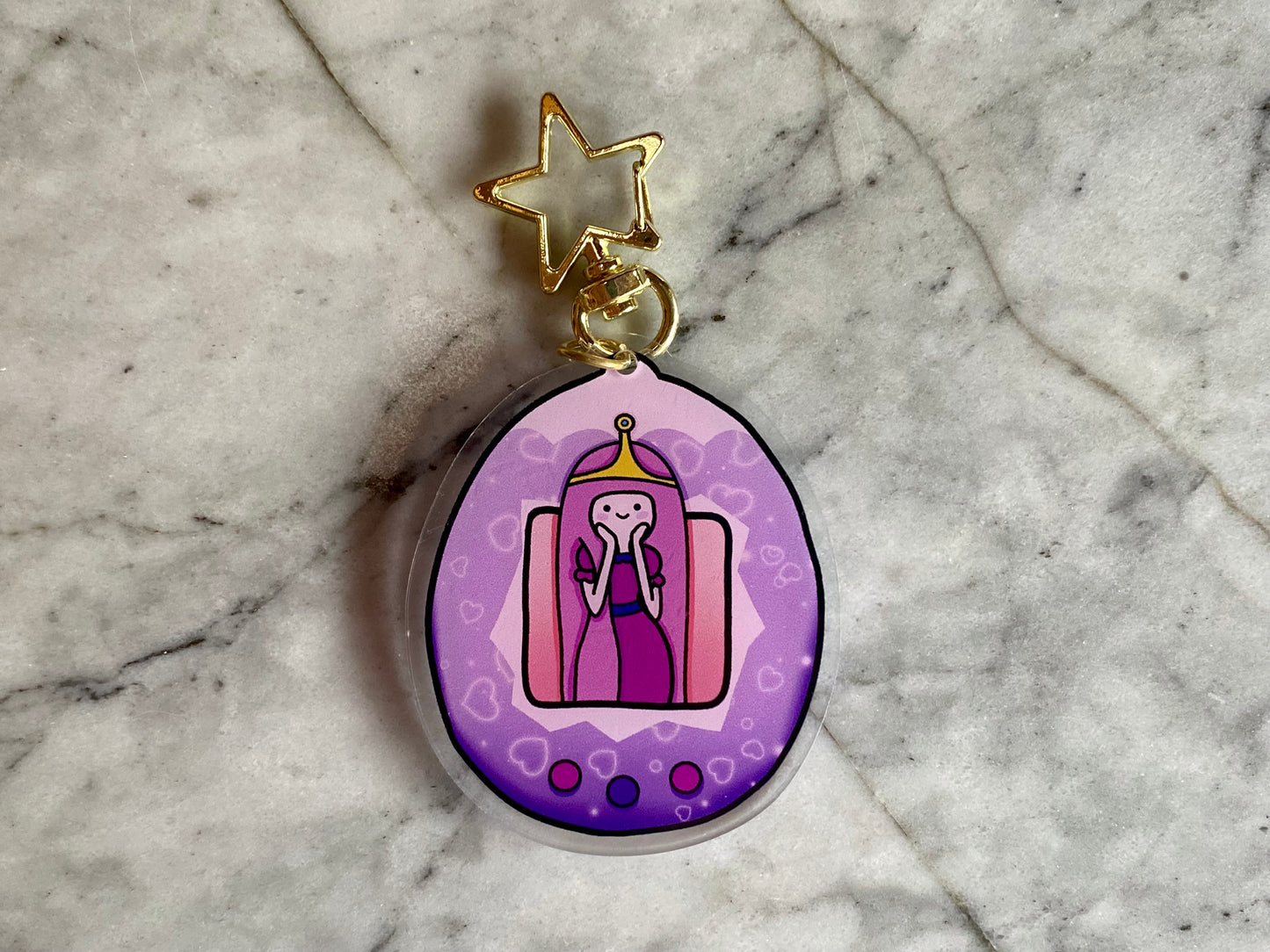 Princess Bubblegum and Marceline Acrylic Charm