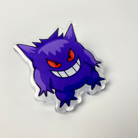 Spooky Dude Acrylic Pin