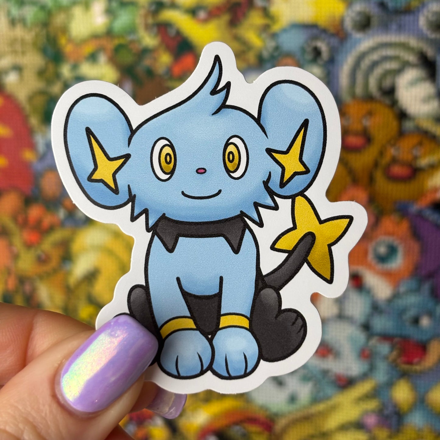 Electric Lion Vinyl Sticker