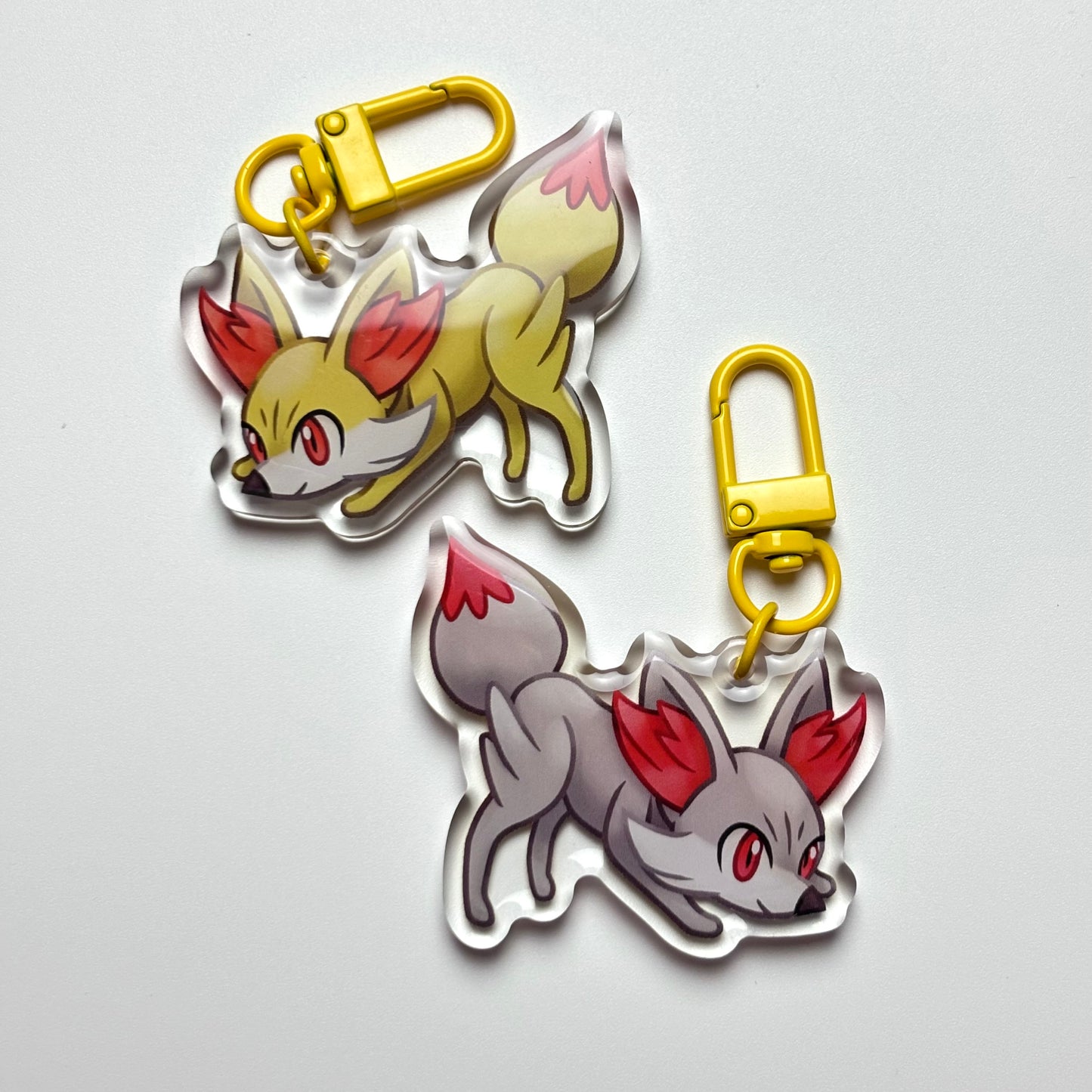 Double Sided Acrylic Charm Keychains