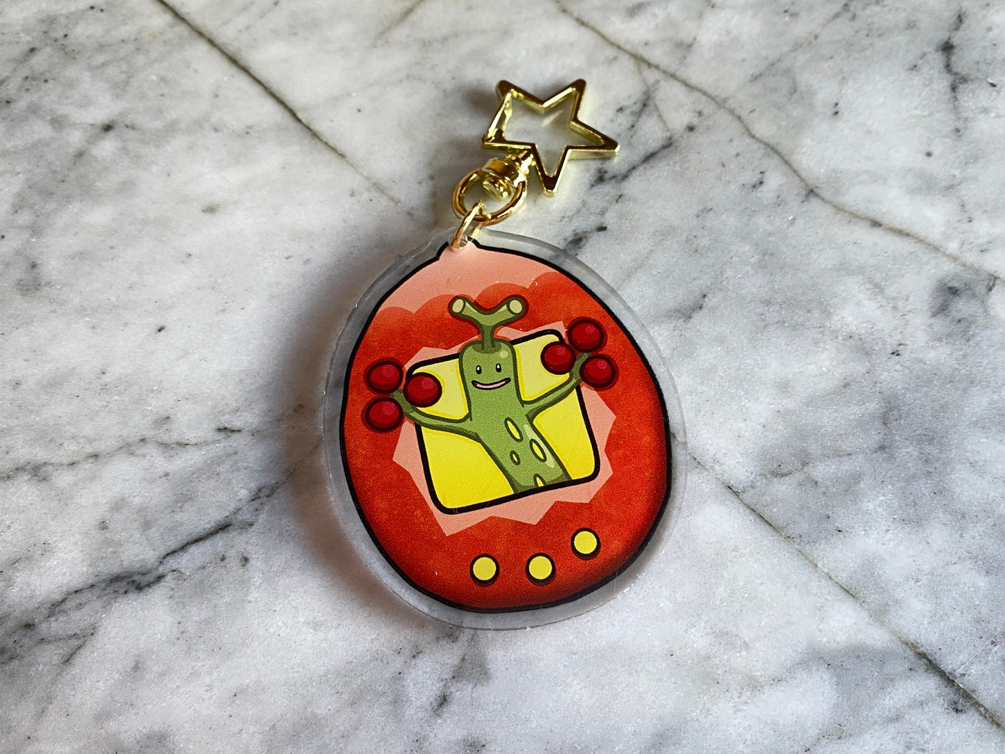Fake Tree Acrylic Charm