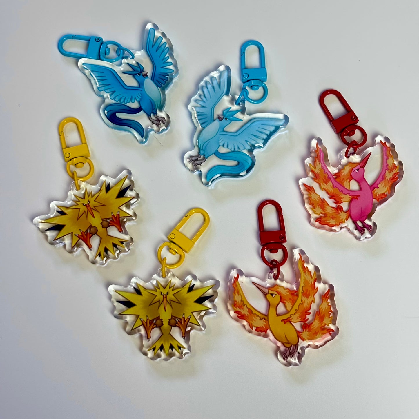 Double Sided Acrylic Charm Keychains