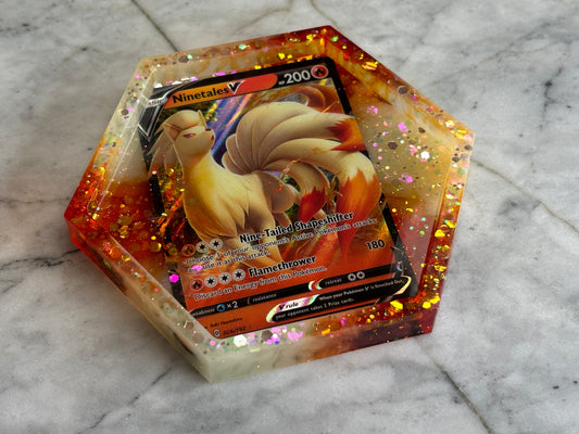 Ninetales Trading Card Drinks Coaster