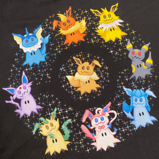 Eeveekyus Black Tee
