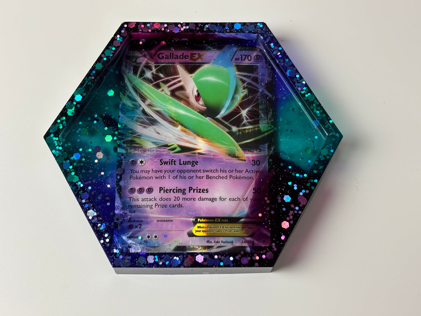 Gallade Trading Card Drinks Coaster