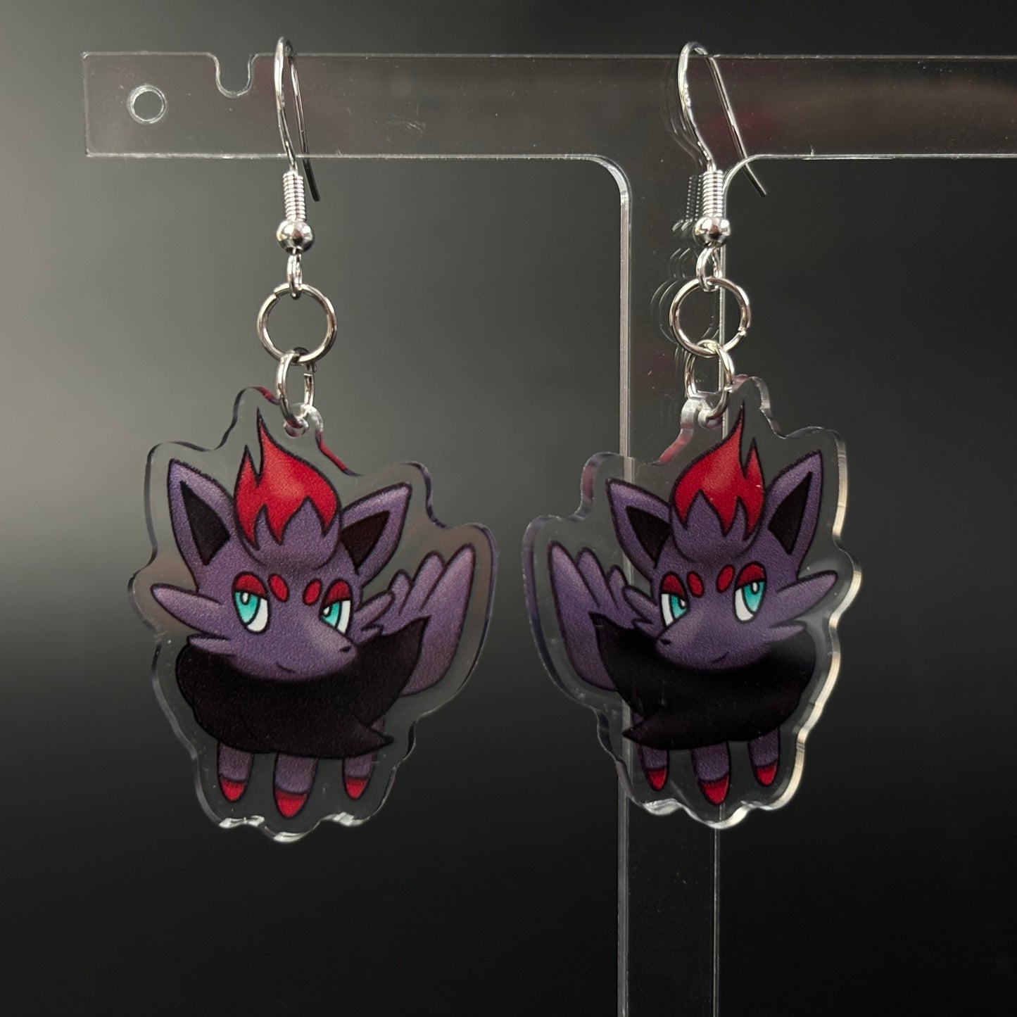 Spooky Foxes Drop Earrings