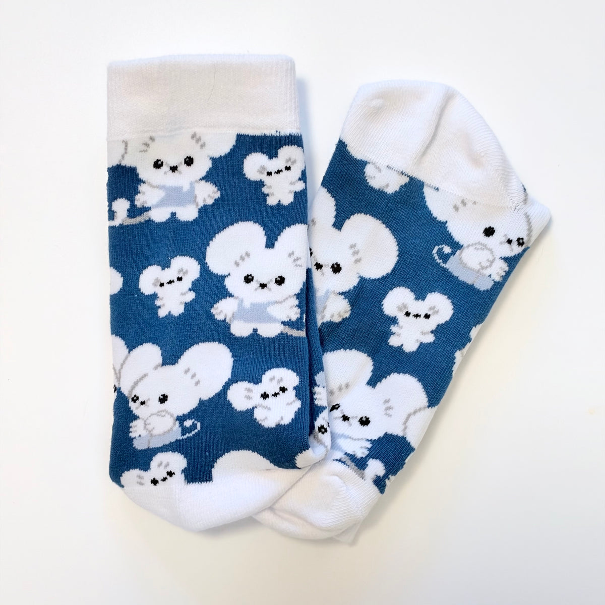 Mouse Family Crew Socks