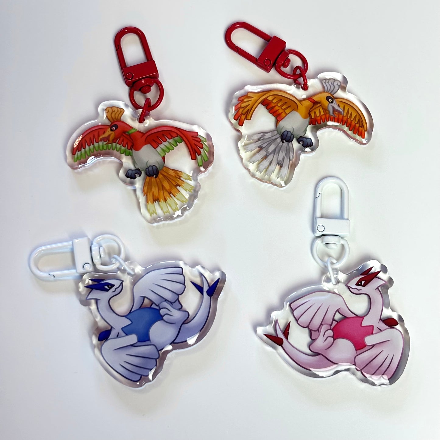 Double Sided Acrylic Charm Keychains