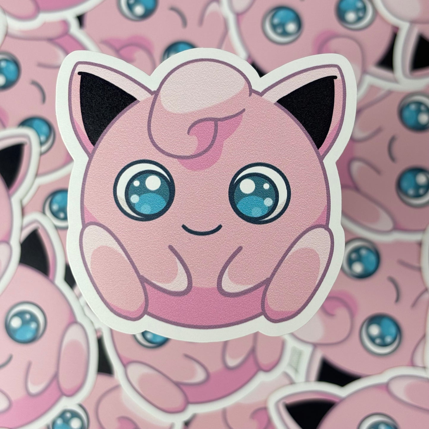 Pink Singer Vinyl Sticker