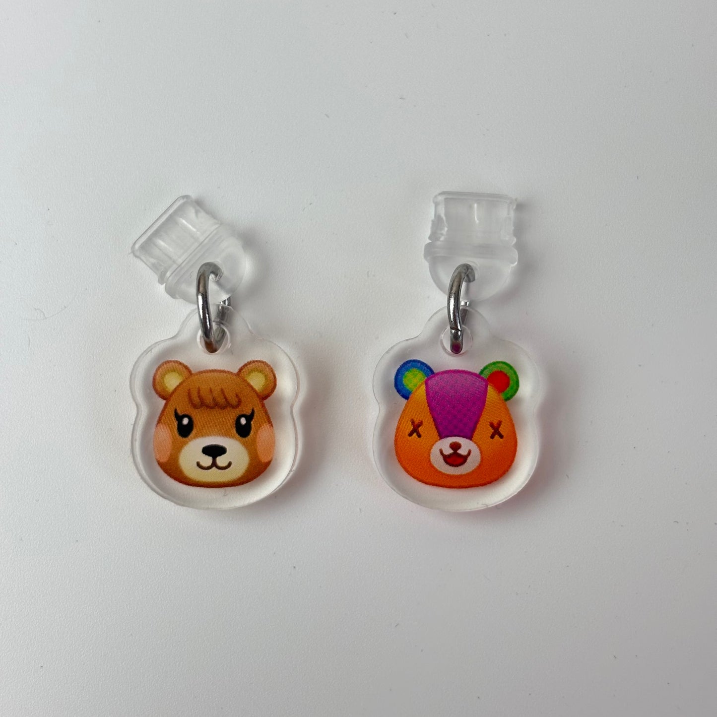 Bear Villager Phone Charms