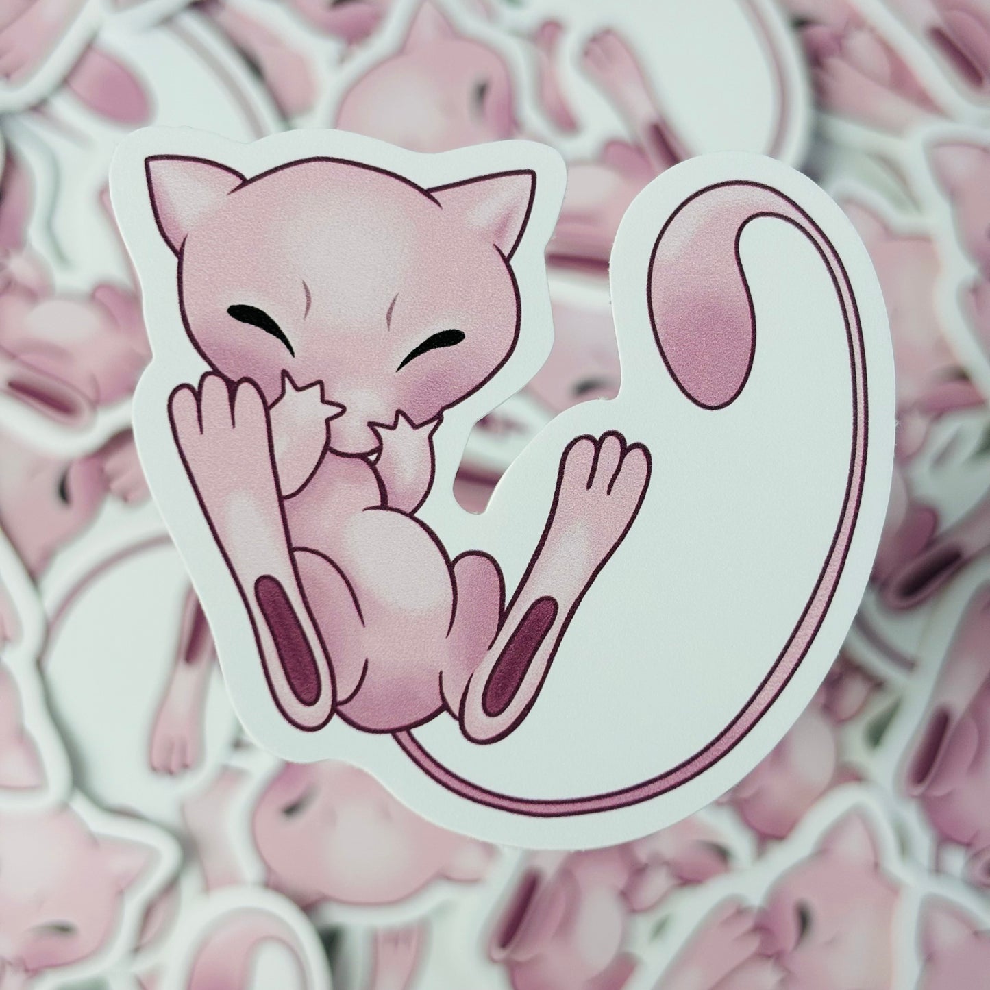 Pink Legendary Vinyl Sticker