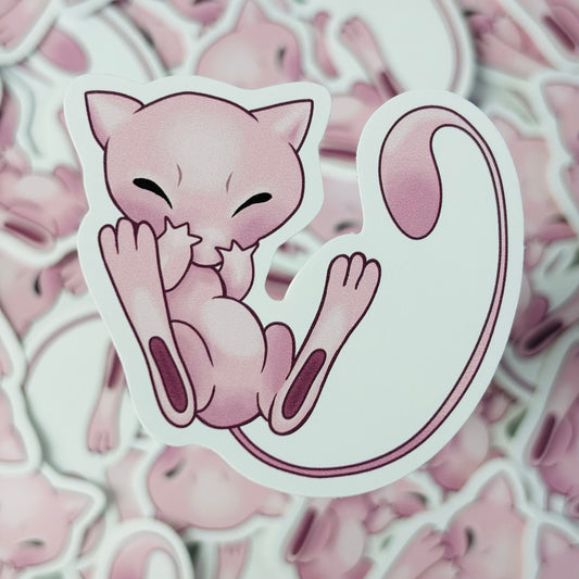 Pink Legendary Vinyl Sticker
