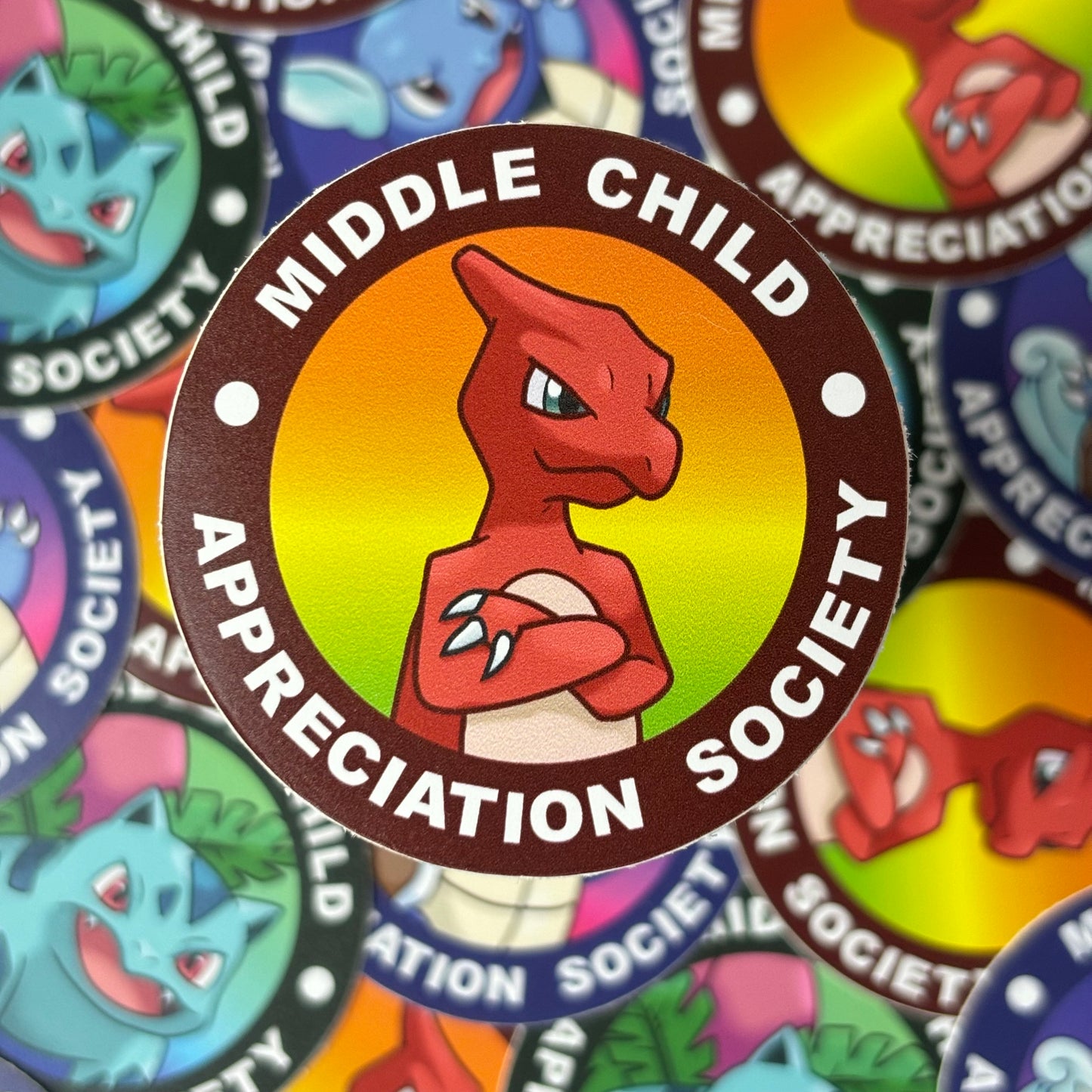 Middle Child Appreciation Society Vinyl Sticker