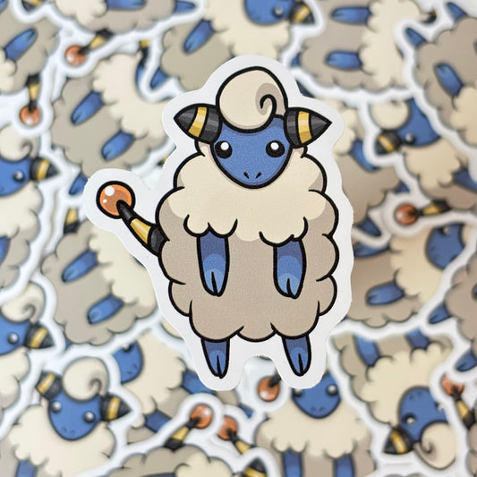 Electric Sheep Vinyl Sticker
