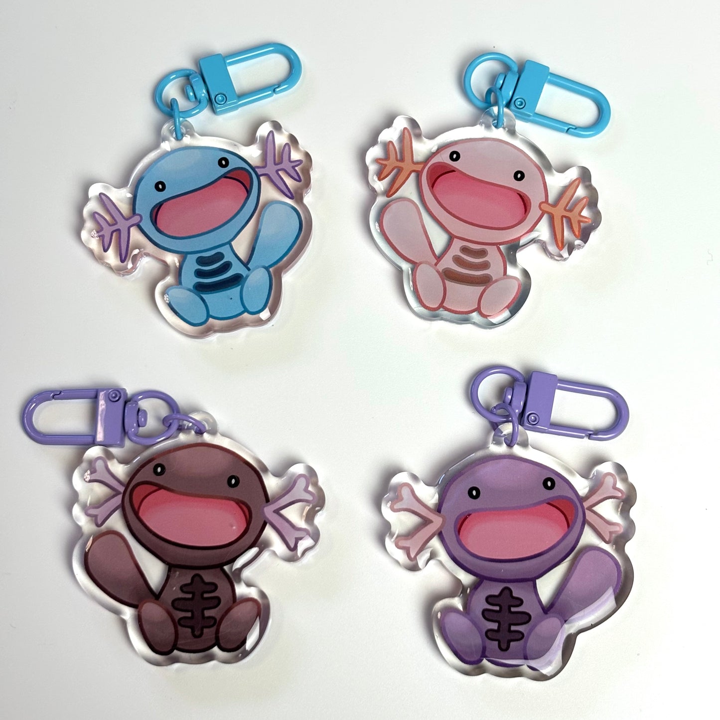 Double Sided Acrylic Charm Keychains