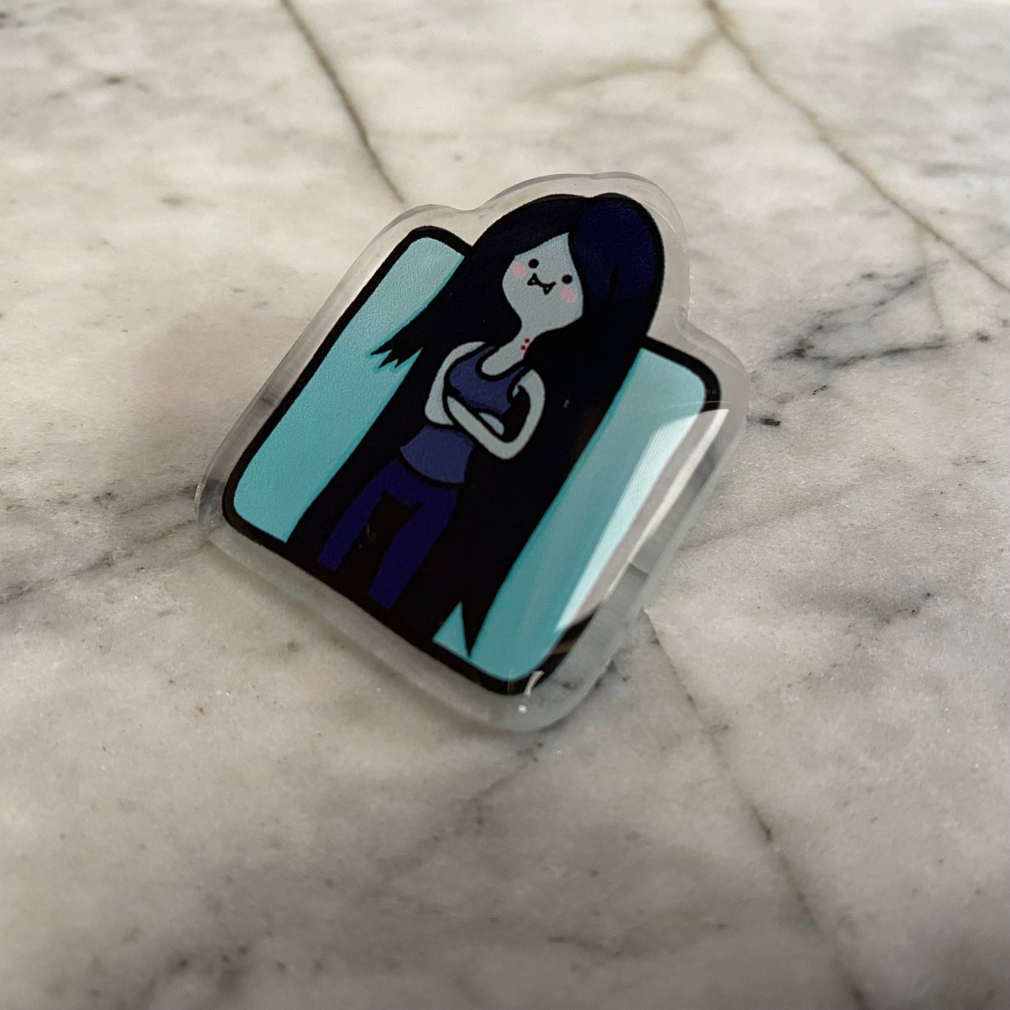 Princess Bubblegum and Marceline Acrylic Pins