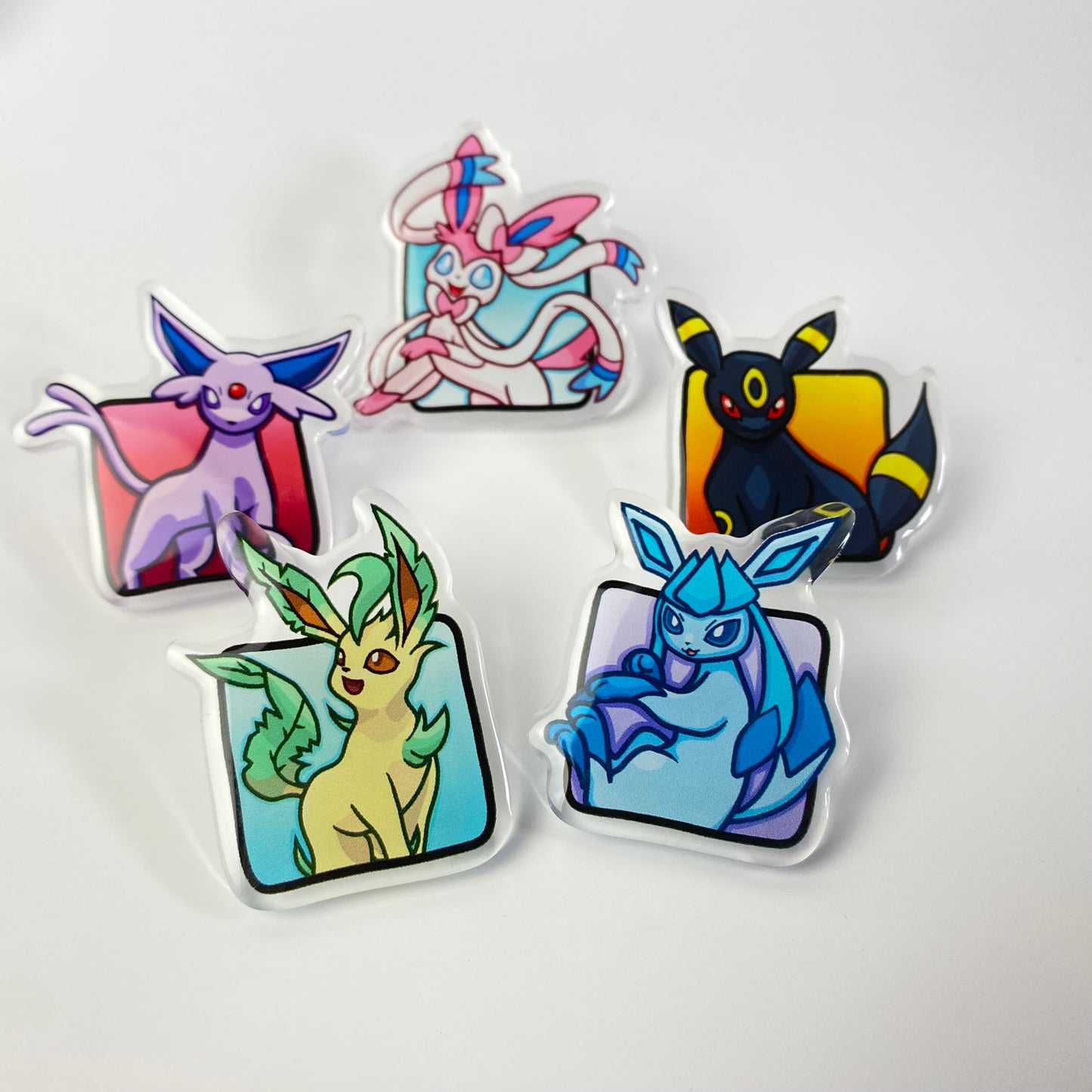 Grass Evolution Acrylic Pin