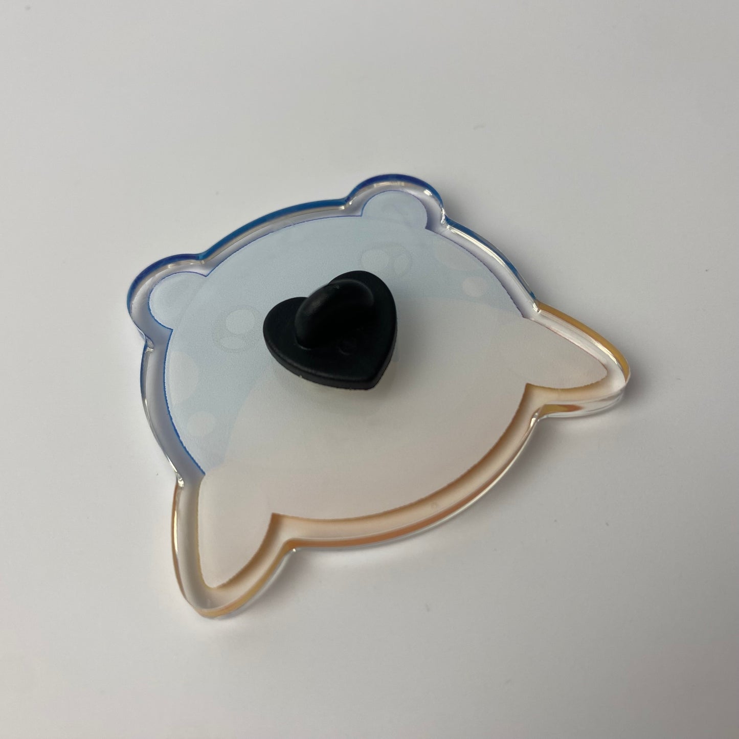 Sphere Seal Acrylic Pin