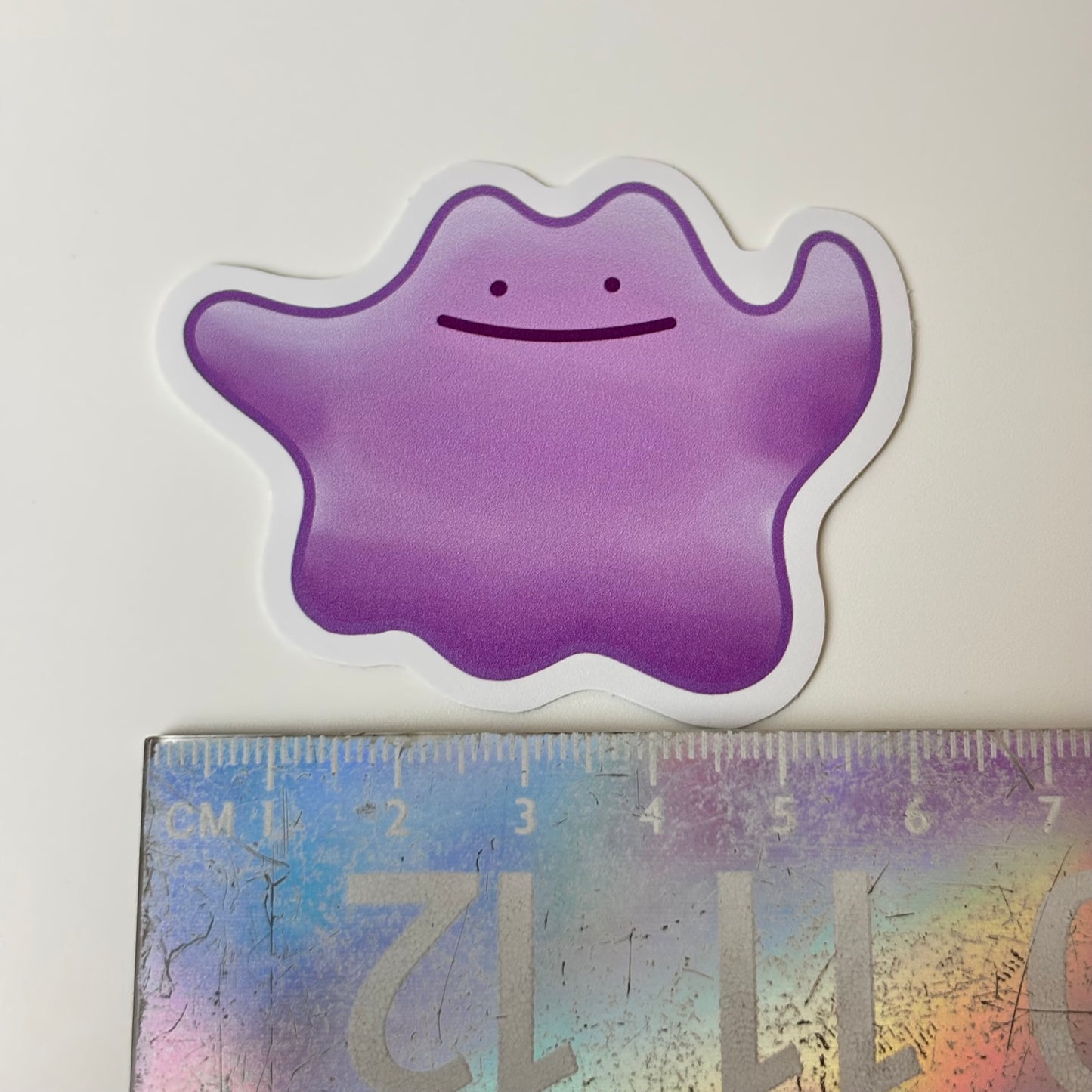Transforming Blob Vinyl Sticker