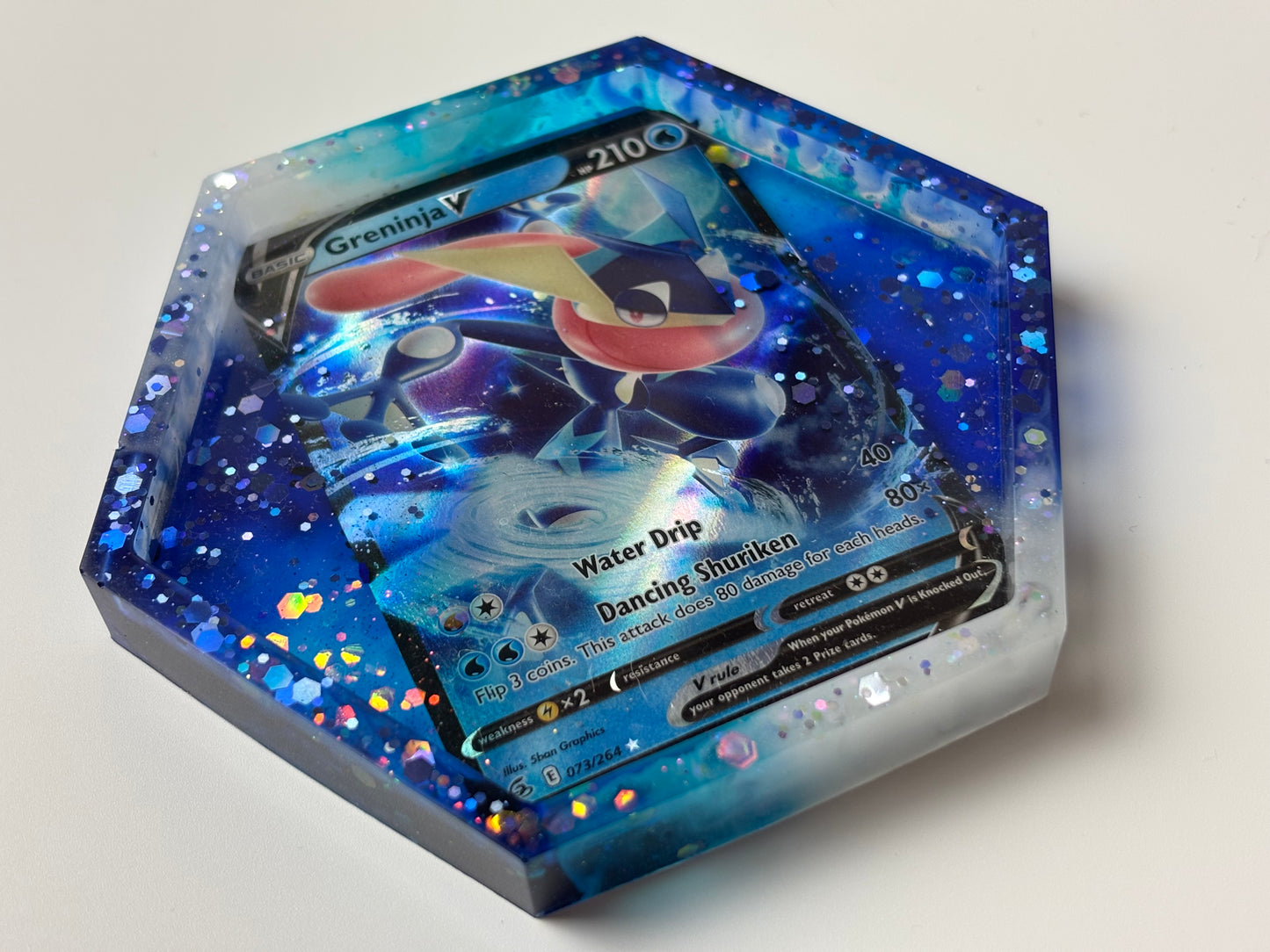 Greninja Trading Card Drinks Coaster