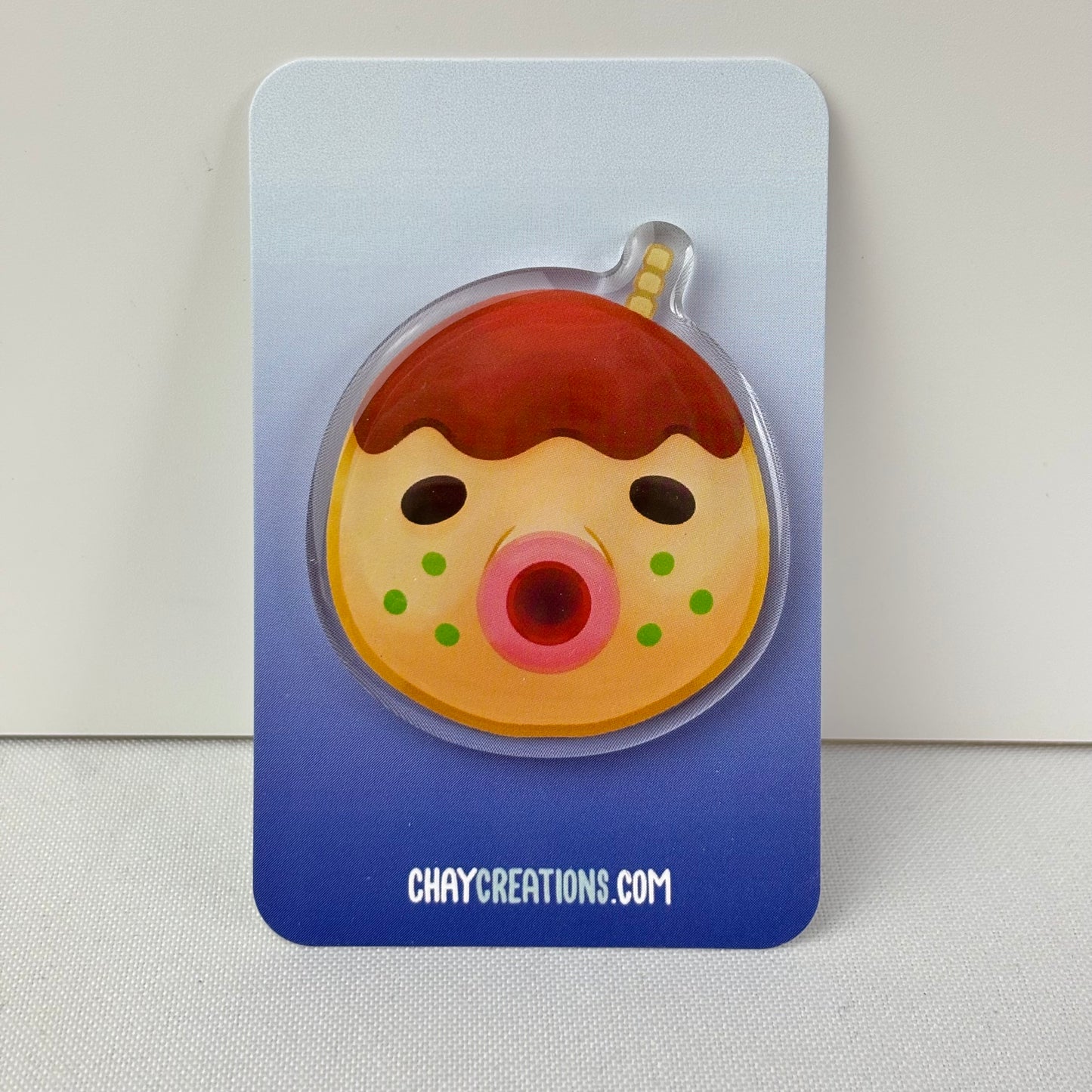 Octopus Villager Acrylic Pins