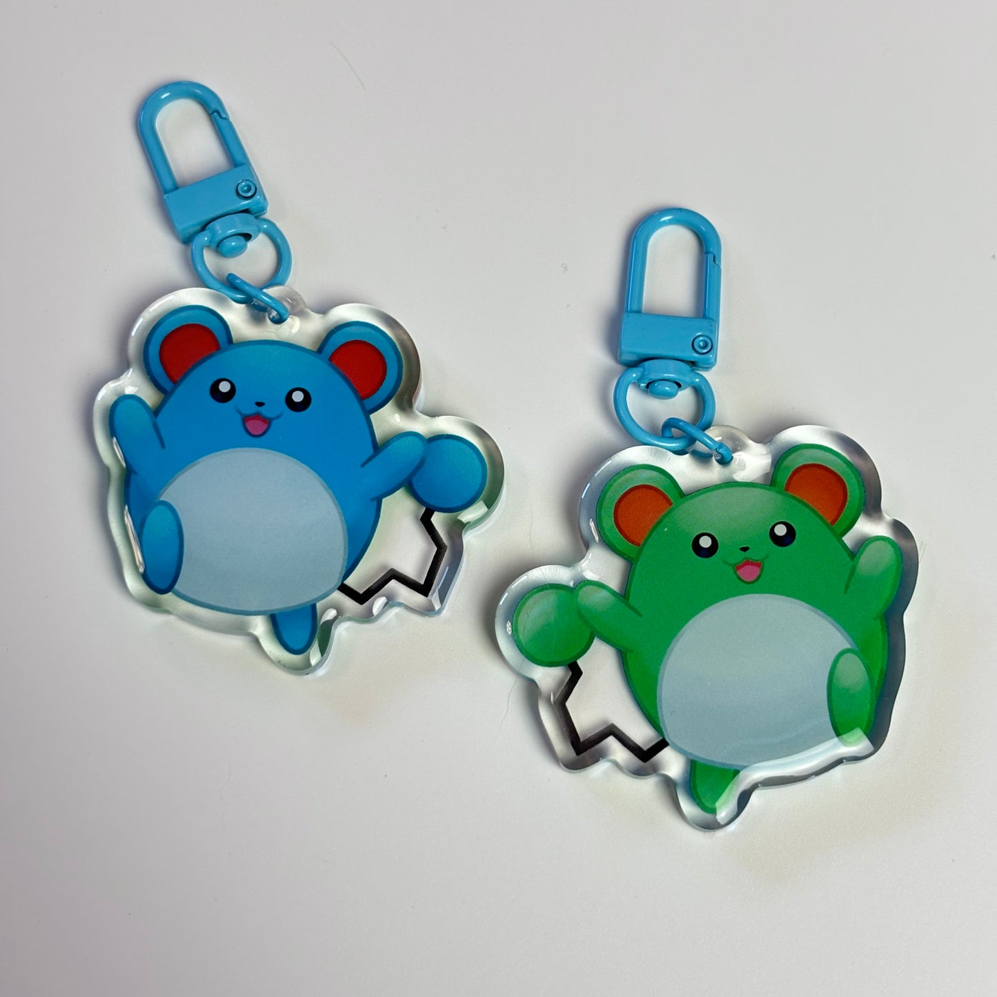 Double Sided Acrylic Charm Keychains