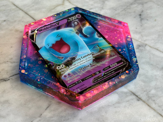 Wobbuffet Trading Card Drinks Coaster