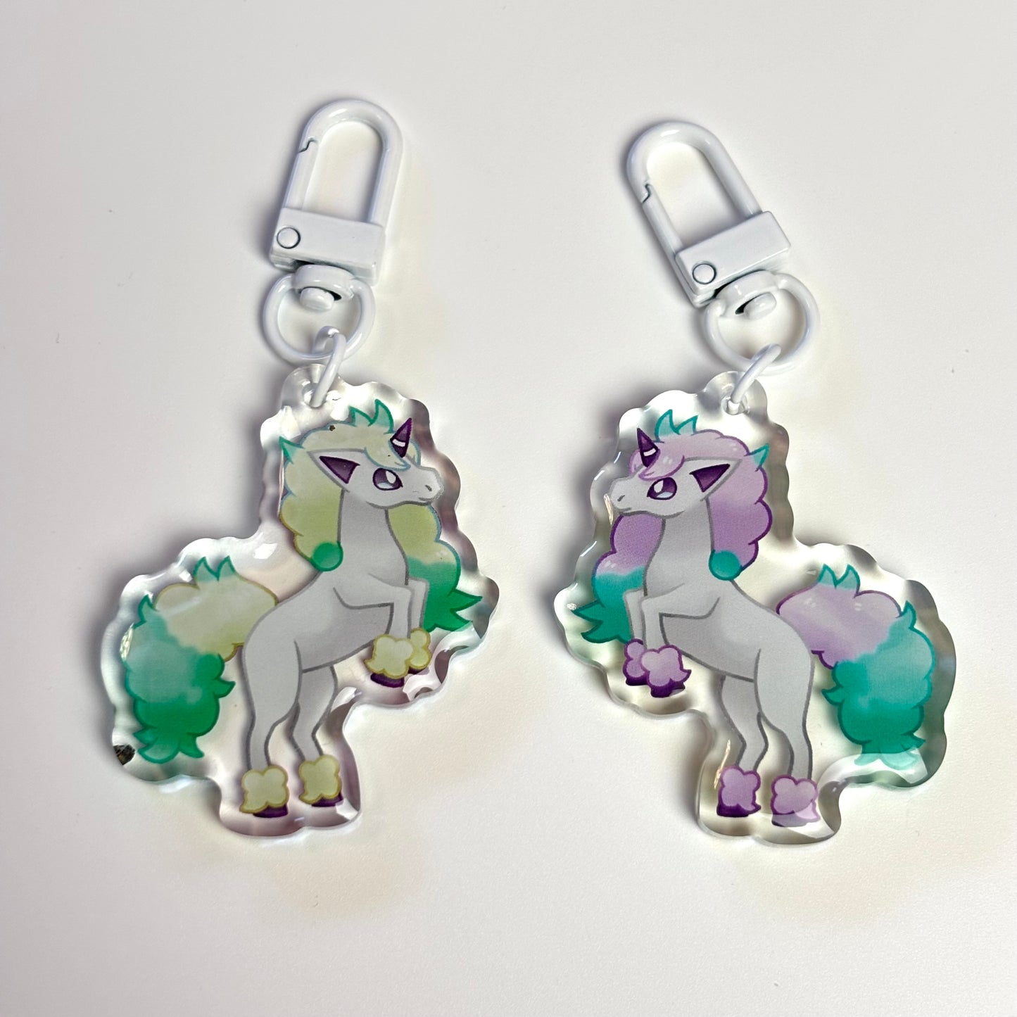 Double Sided Acrylic Charm Keychains