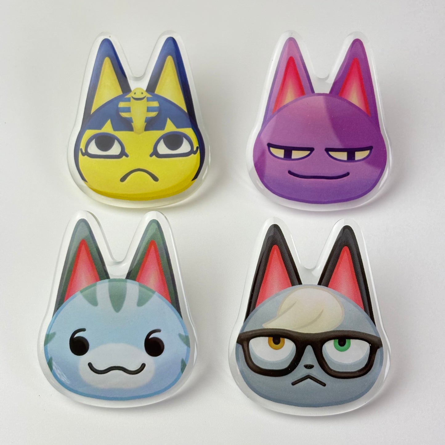 Cat Villager Acrylic Pins Blind Bag