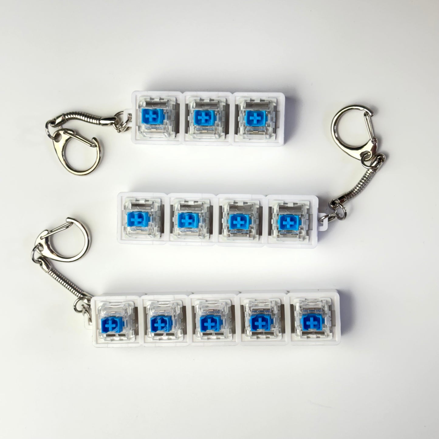 Write Your Own Keycap Charm Keychains