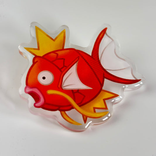 Useless Carp Acrylic Pin