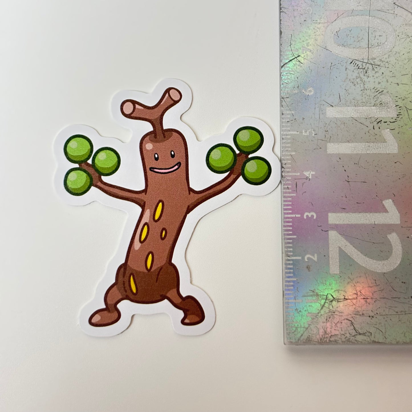 Fake Tree Vinyl Sticker