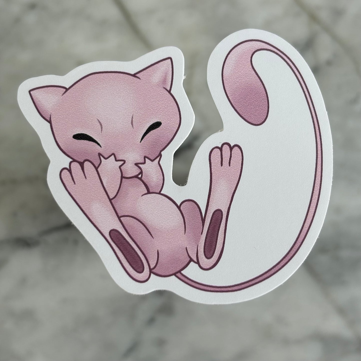 Pink Legendary Vinyl Sticker