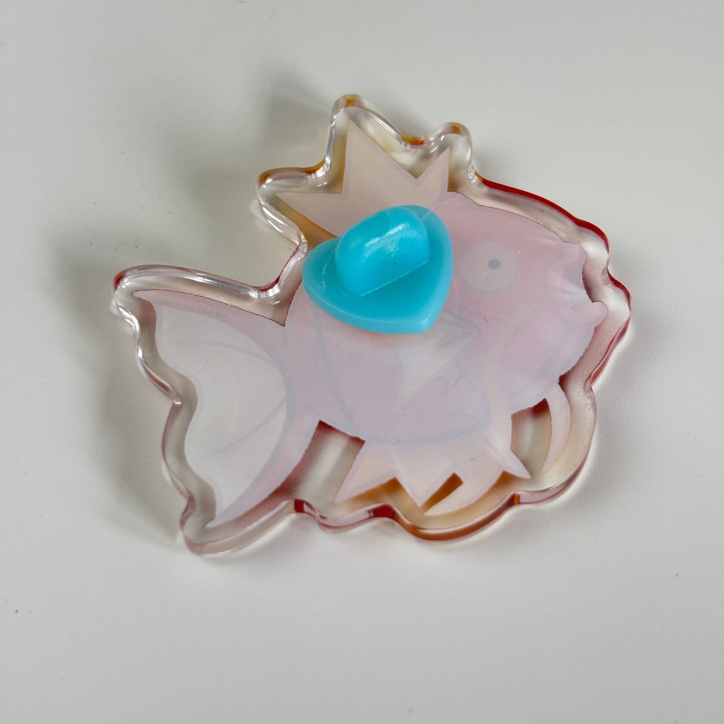 Useless Carp Acrylic Pin