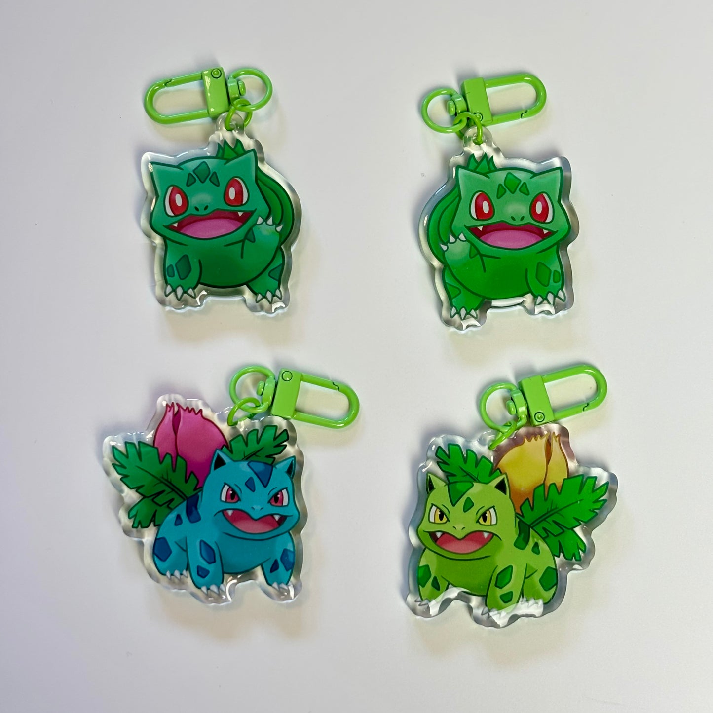 Double Sided Acrylic Charm Keychains