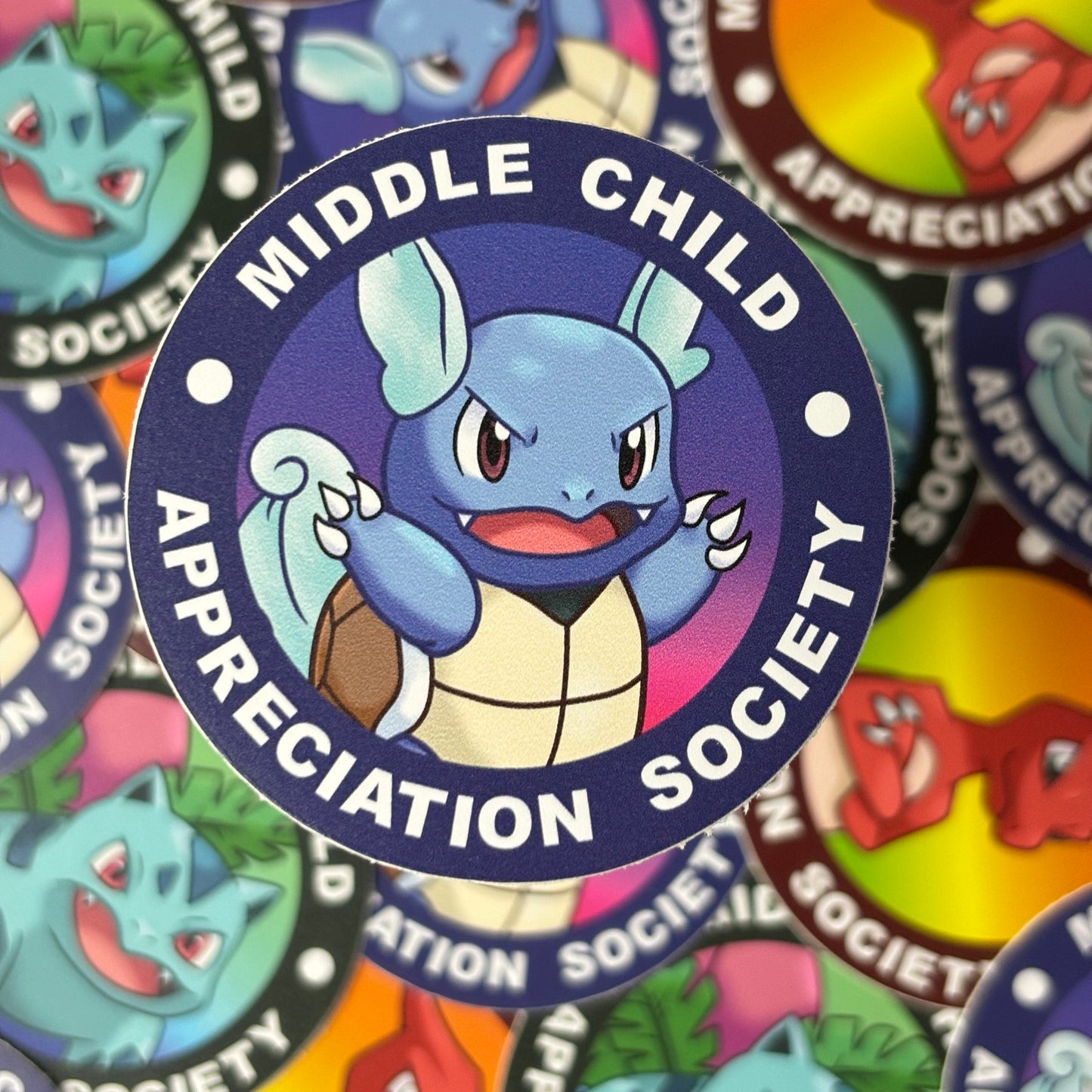 Middle Child Appreciation Society Vinyl Sticker