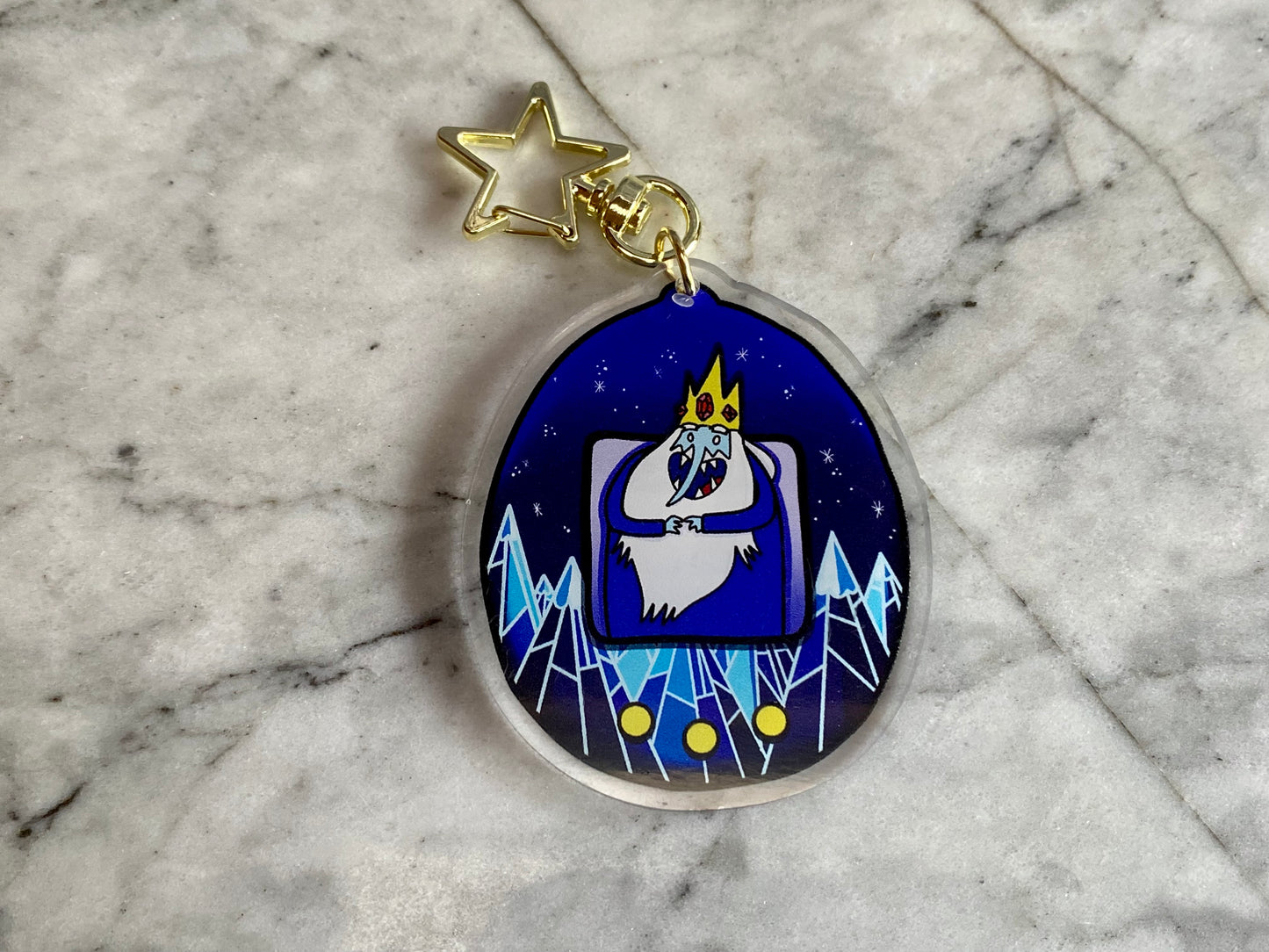 Ice King and Gunter Acrylic Charm
