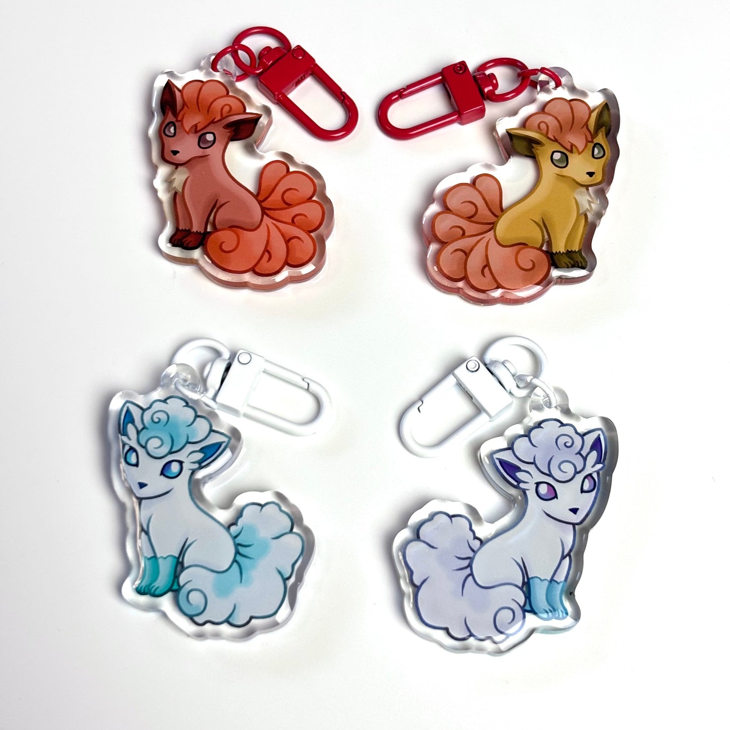 Double Sided Acrylic Charm Keychains