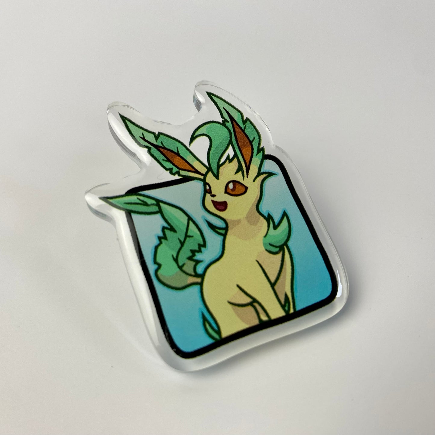 Grass Evolution Acrylic Pin