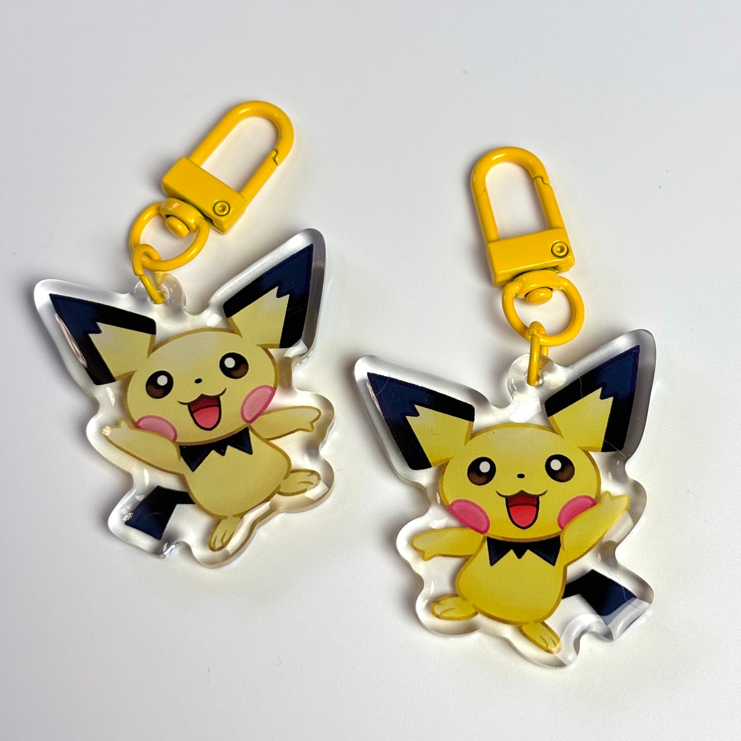 Double Sided Acrylic Charm Keychains